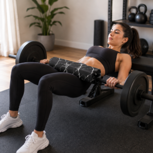 Square Hip Thrust Barbell Pad for Weight Lifting and Squats